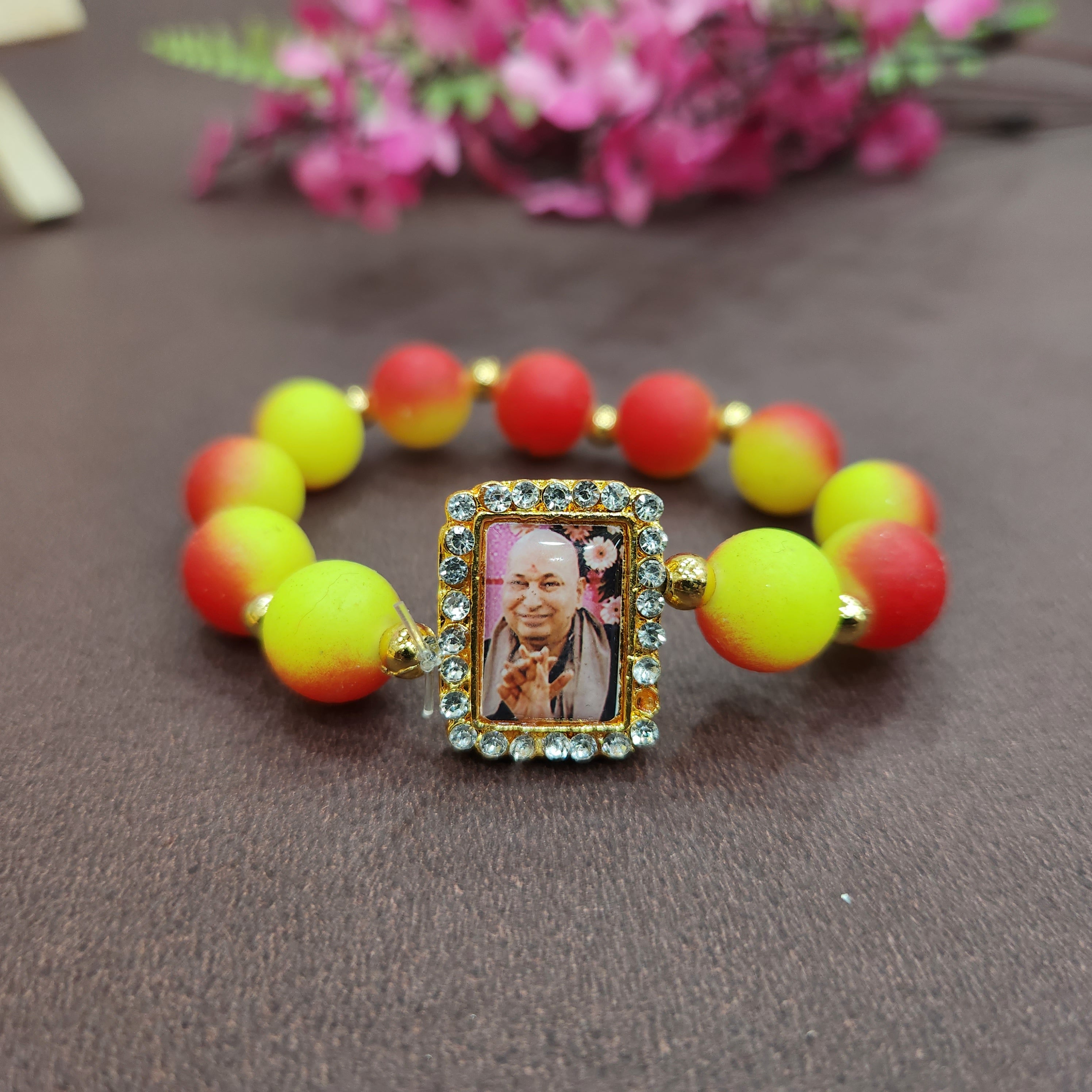 Jai Guruji | Guruji Bracelet Swaroop |Blessing of Guruji | Guru Ji swaroop  Bracelet (photo may vary)