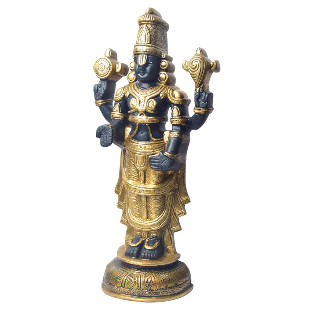 Embrace the divine power and energy of Kali Mata with this intricately handcrafted 6-inch Brass Kali Mata Idol. Known as the goddess of destruction, transformation, and liberation, Kali Mata represents the removal of negativity and the triumph of good over evil.