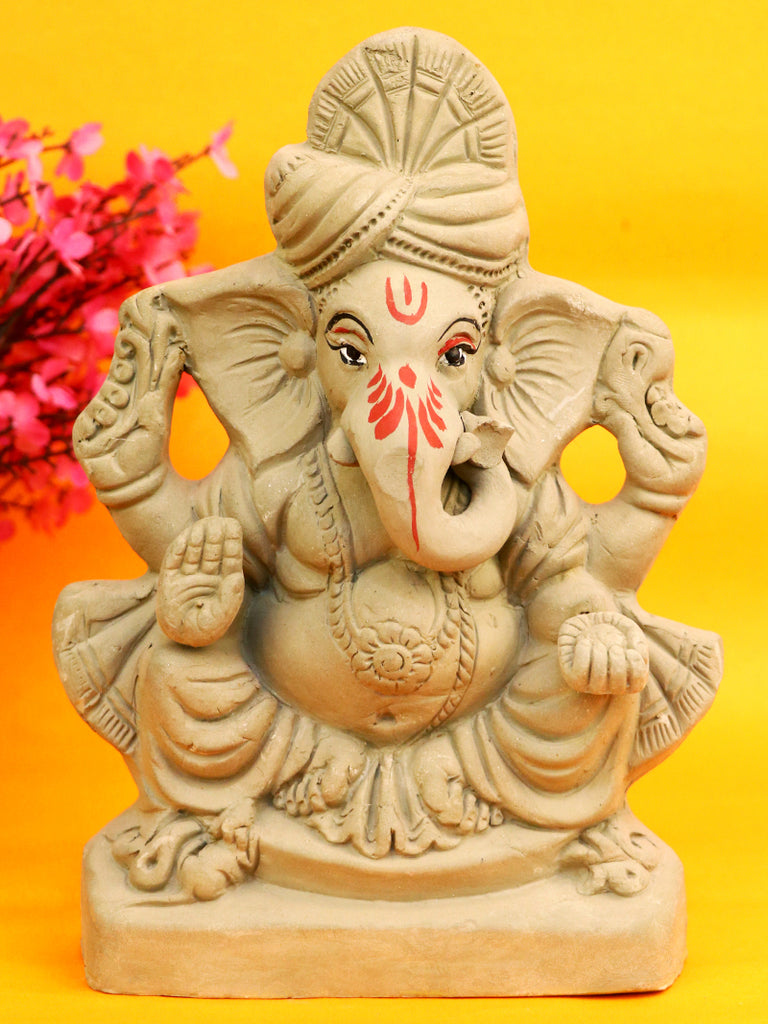 Buy Maheshwari Handicrafts Lord Ganesh Idol Figurine for Home Decor Mandir  Temple Table Desktop Table Decoration Shelf Decor Ganpati Bappa Murti for  Gift House Warming Opening Ceremony Return Gift Online at desertcartINDIA