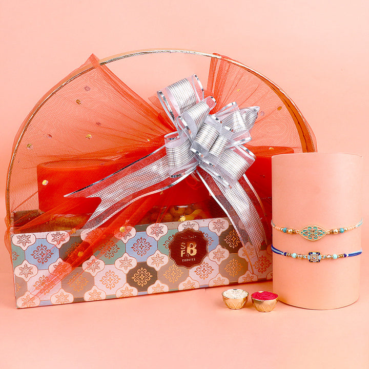 Rakhi Gift Hampers- Buy Bracelet Rakhi Gift Set Online | Nestasia