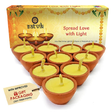 Buy Diwali Handmade Diya - 100% Natural Online in India